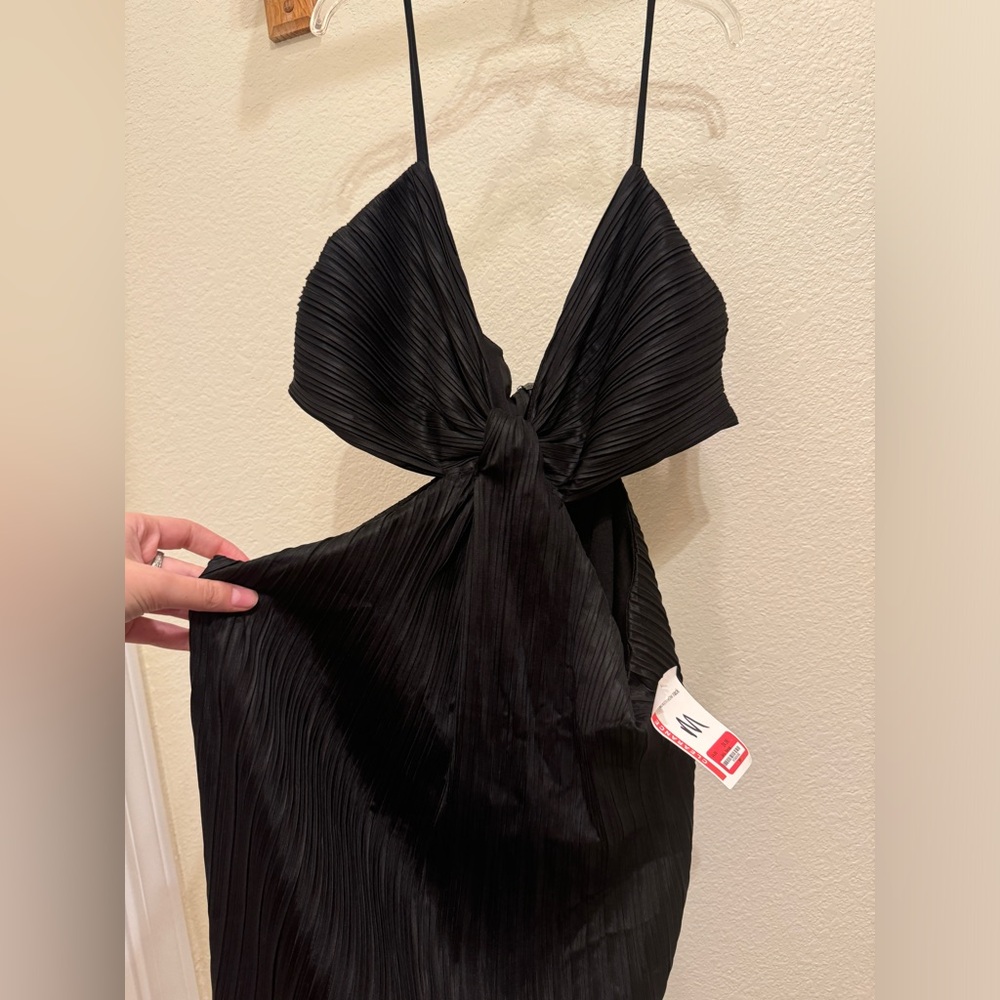 Dress with open sides